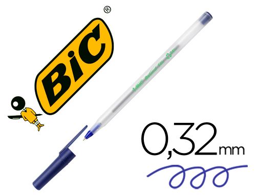 Esferografica bic ecolutions round stic azul , Bic , 155820 , 03086128932406